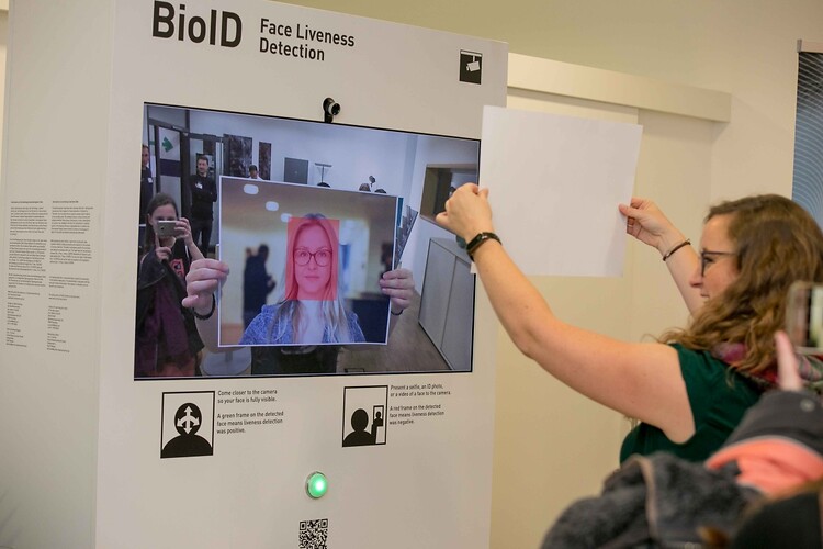 BioID zeigt Technologien zur Gesichtserkennung (Foto: BioID)